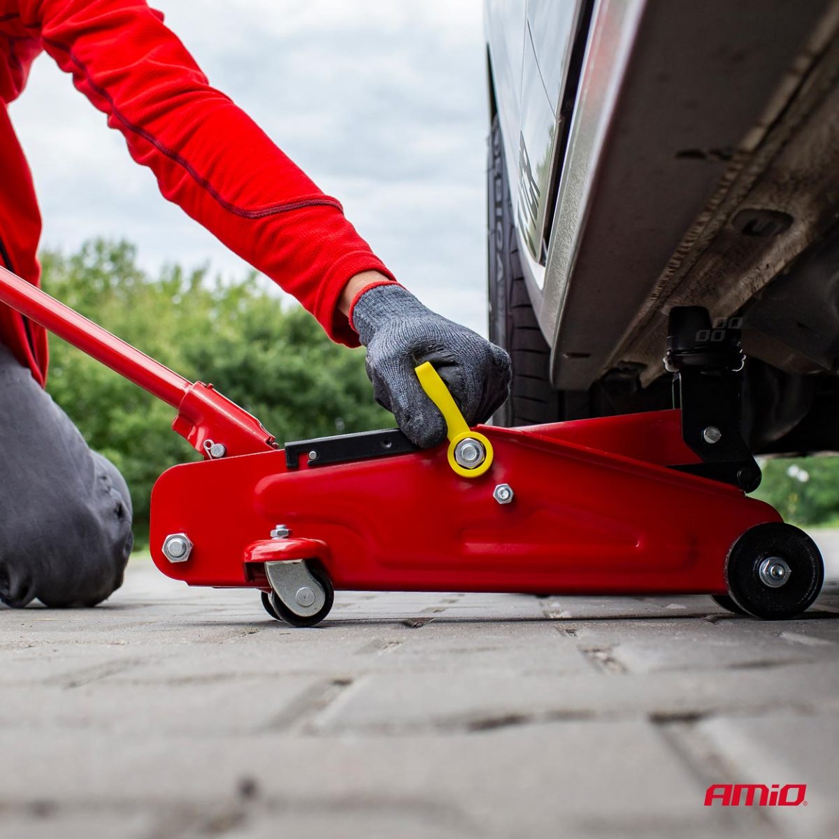Cric Hidraulic De Tip &Quot;Crocodil&Quot; Cu Actionare Manuala, Capacitate Ridicare 2000 Kg