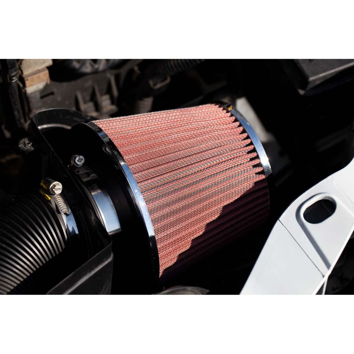 Filtru De Aer Conic Carbon Cu 3 Adaptoare