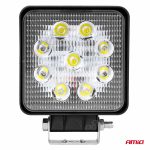 Proiector LED pentru Off-Road, ATV, SSV, culoare 6500K, LED FLOOD,, tensiune 9 - 36V, dimensiune, 110 x 110 mm - imagine 3