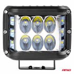 Proiector LED pentru Off-Road, ATV, SSV, 110 x 75 mm - imagine 2