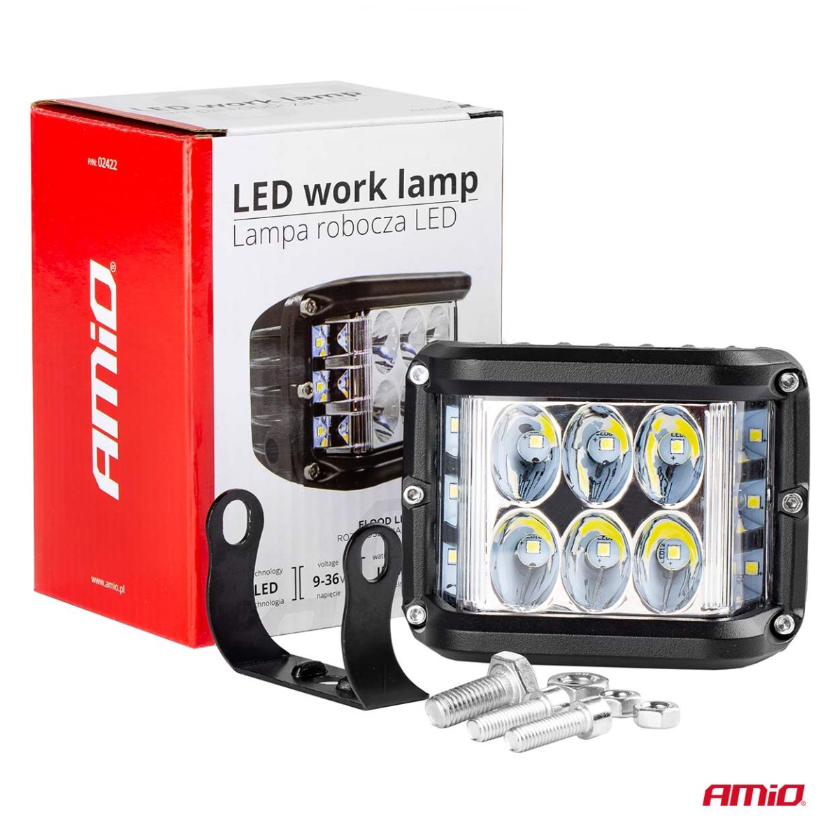 Proiector Led Pentru Off-Road, Atv, Ssv, 110 X 75 Mm - Imagine 9