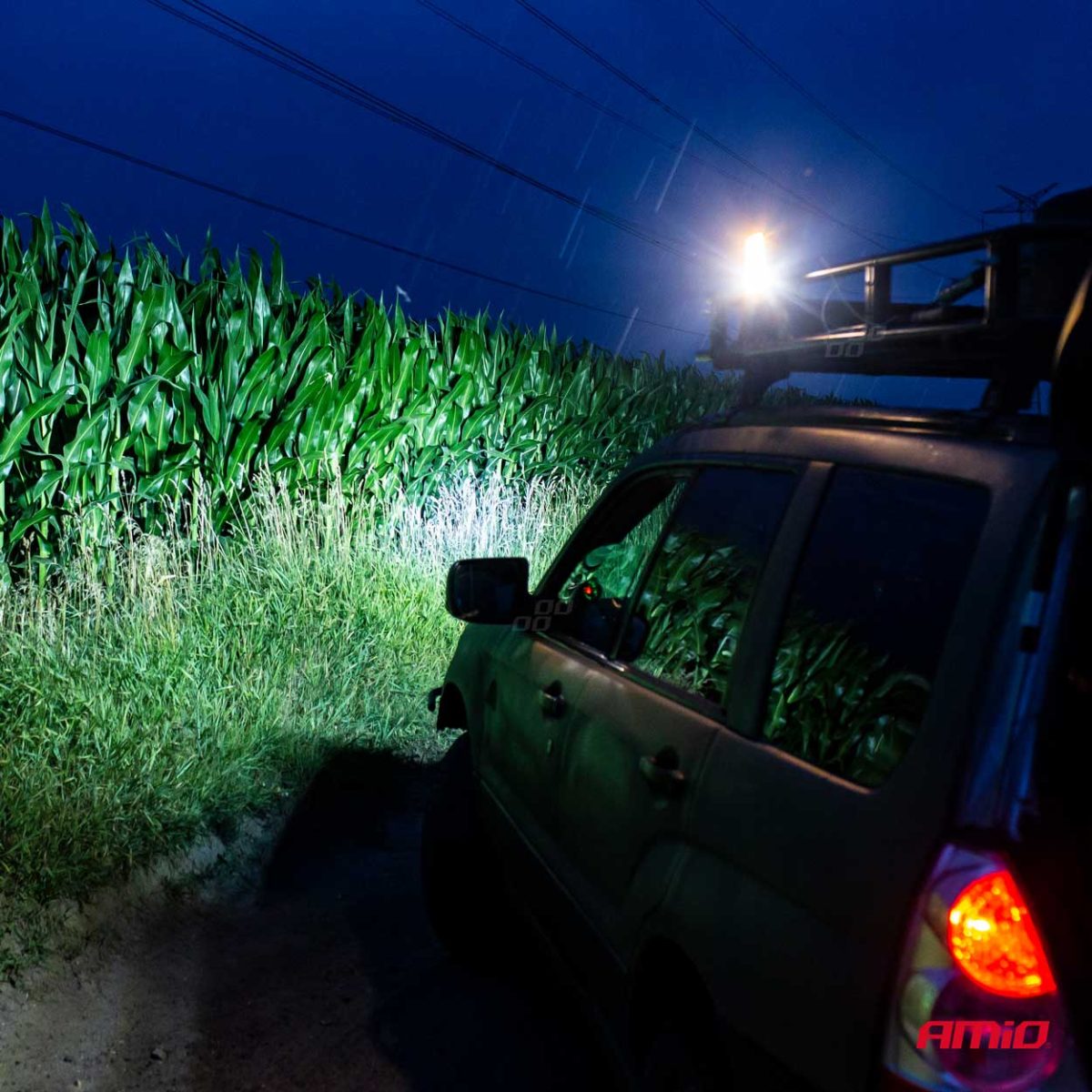 Proiector Led Pentru Off-Road, Atv, Ssv, 110 X 110 Mm - Imagine 3