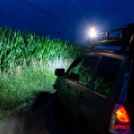 Proiector LED pentru Off-Road, ATV, SSV, 110 x 110 mm - imagine 3