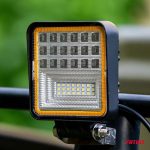 Proiector LED pentru Off-Road, ATV, SSV, 110 x 110 mm - imagine 4