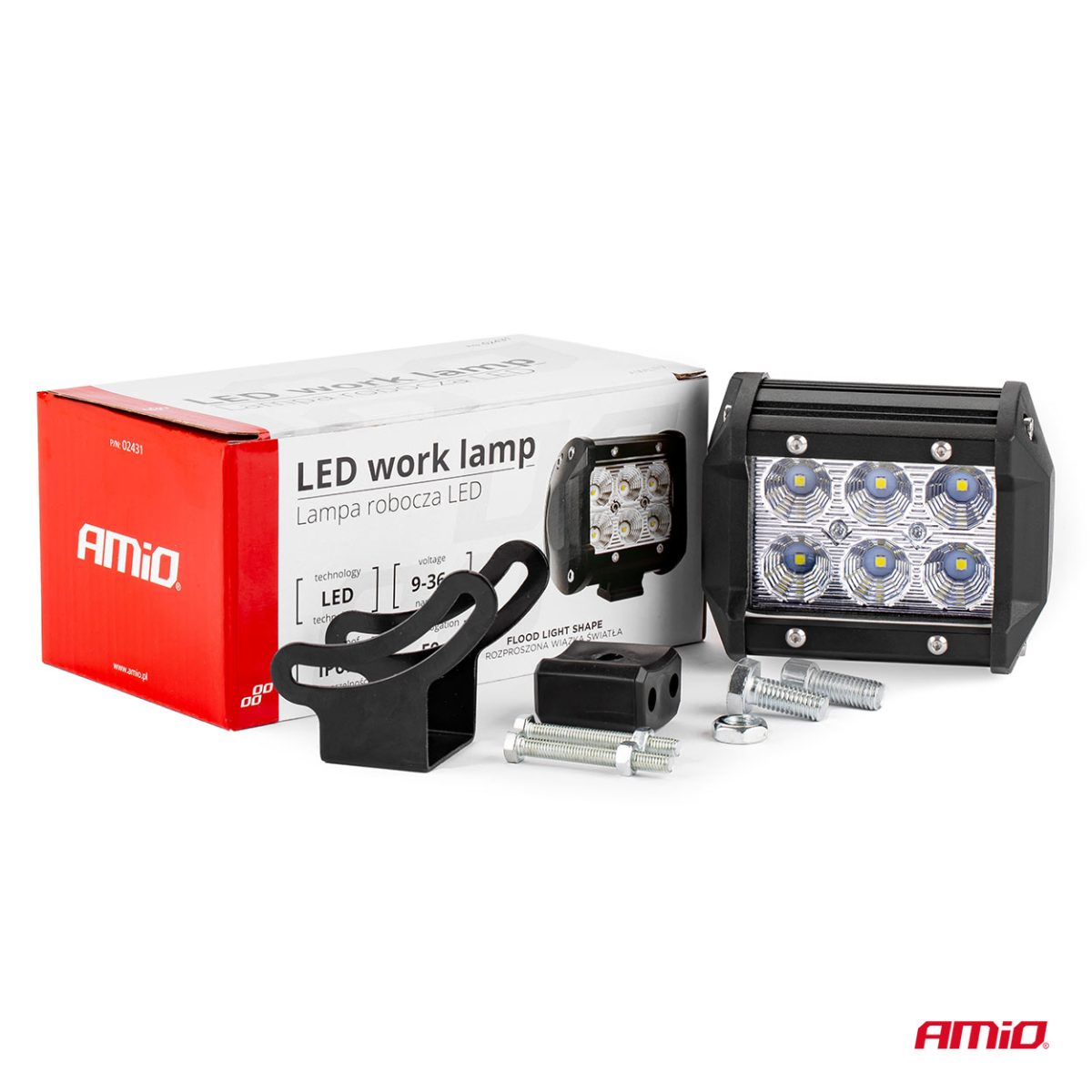 Proiector Led Off-Road, 95 X 77 Mm
