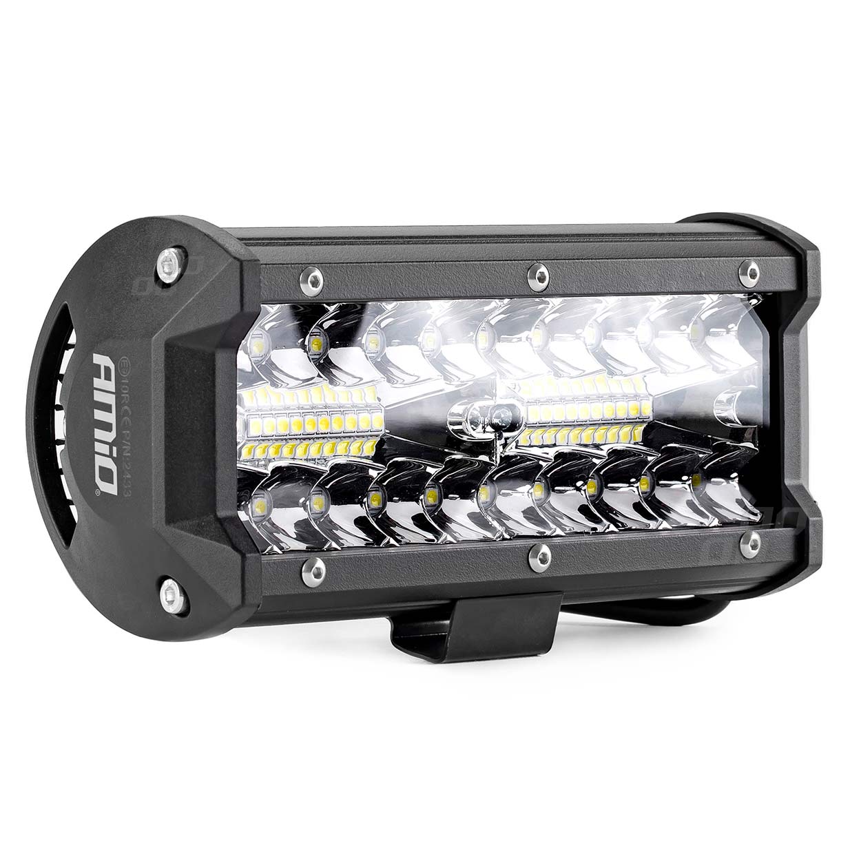 02433_01-3.jpg Proiector LED pentru Off-Road, ATV, SSV, cu doua fluxuri de lumina, culoare 6500K, 120W, tensiune 9 - 36V, dimensiuni 170 x 74 x 63 mm - imagine 1