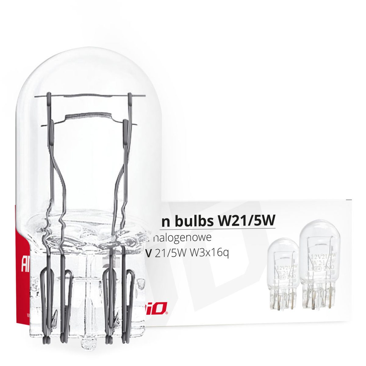 Set 10 Becuri Cu Halogen T20, W21 / 5W, W3X16Q