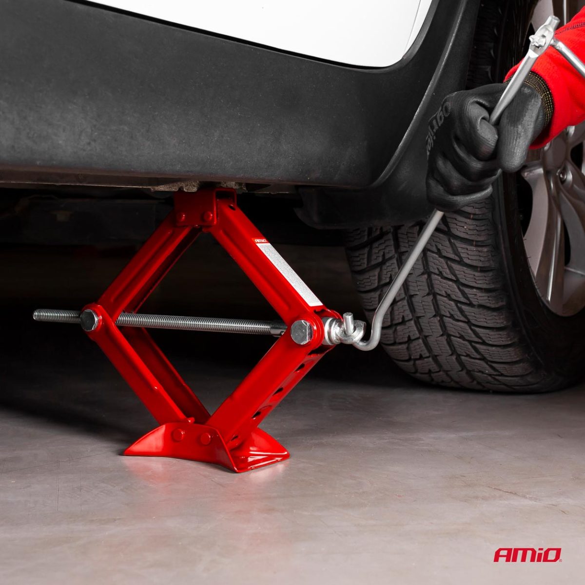 Cric Trapezoidal Cu Actionare Manuala, Capacitate Ridicare 1500 Kg