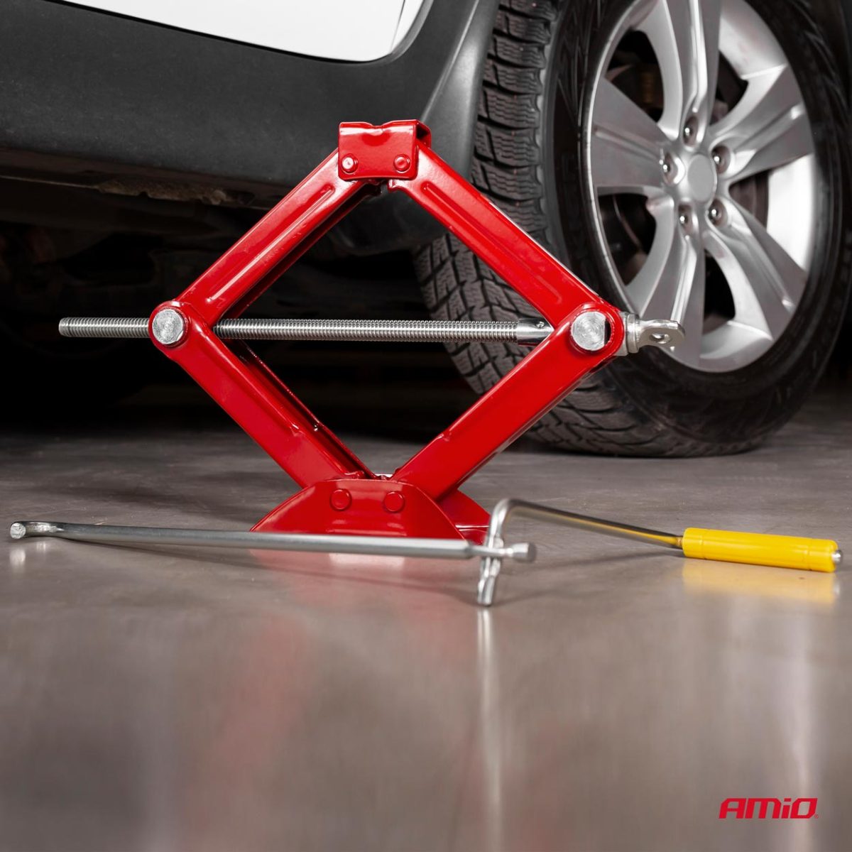 Cric Trapezoidal Cu Actionare Manuala, Capacitate Ridicare 1500 Kg