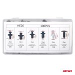 Set cleme - clipsuri reconditionare auto, 100 piese, diferite modele - imagine 6