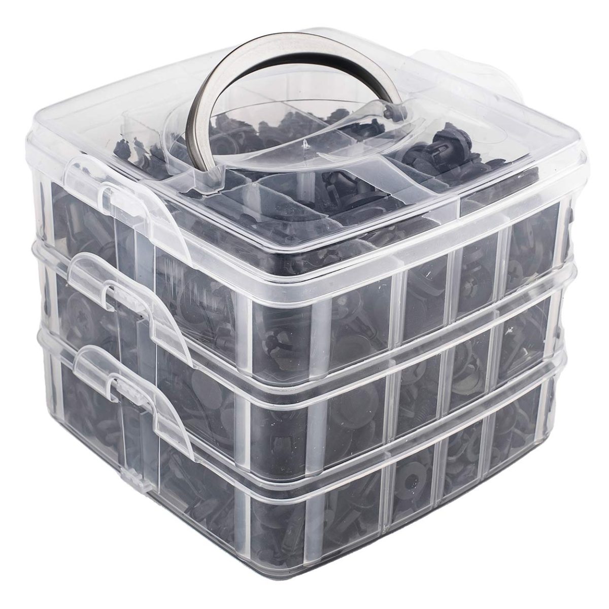 Set Cleme Clipsuri Reconditionare Auto, 620 Piese, Diferite Modele