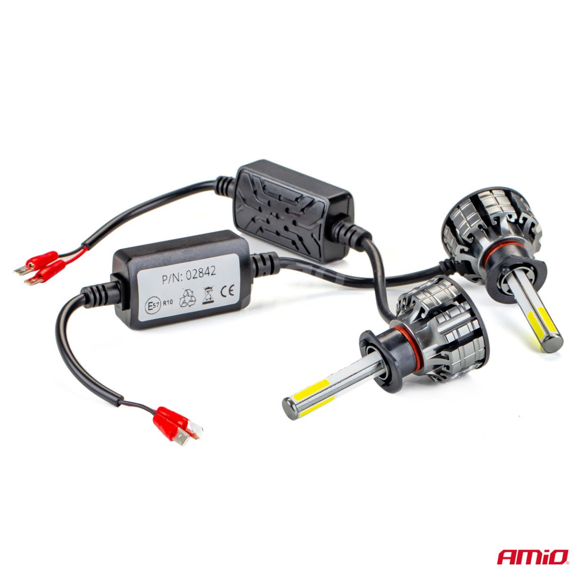 Instalatie Led Cob 2Side Amio, Compatibil H1, Destinat Competitiilor Auto Sau Off-Road