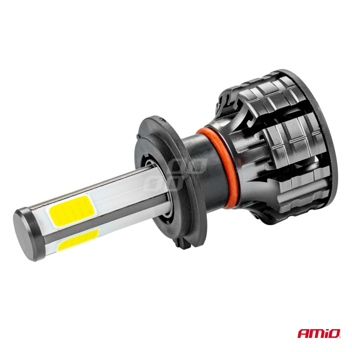 Instalatie Led Cob 2Side Amio, Compatibil H7, Destinat Competitiilor Auto Sau Off-Road