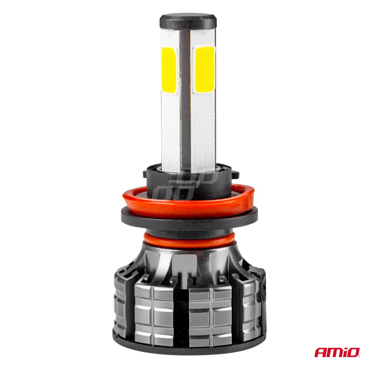 Instalatie Led Cob 2Side Amio, Compatibil H9, H9, H11, Destinat Competitiilor Auto Sau Off-Road