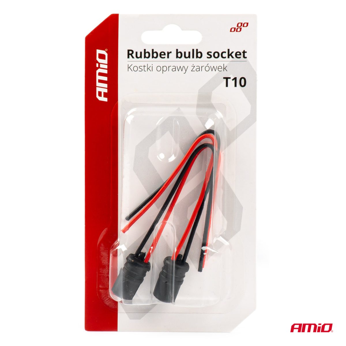 Set 2 Socluri Bec T10, W5W, W3W, Cu Mufe Din Cauciuc Si Cabluri Siliconate