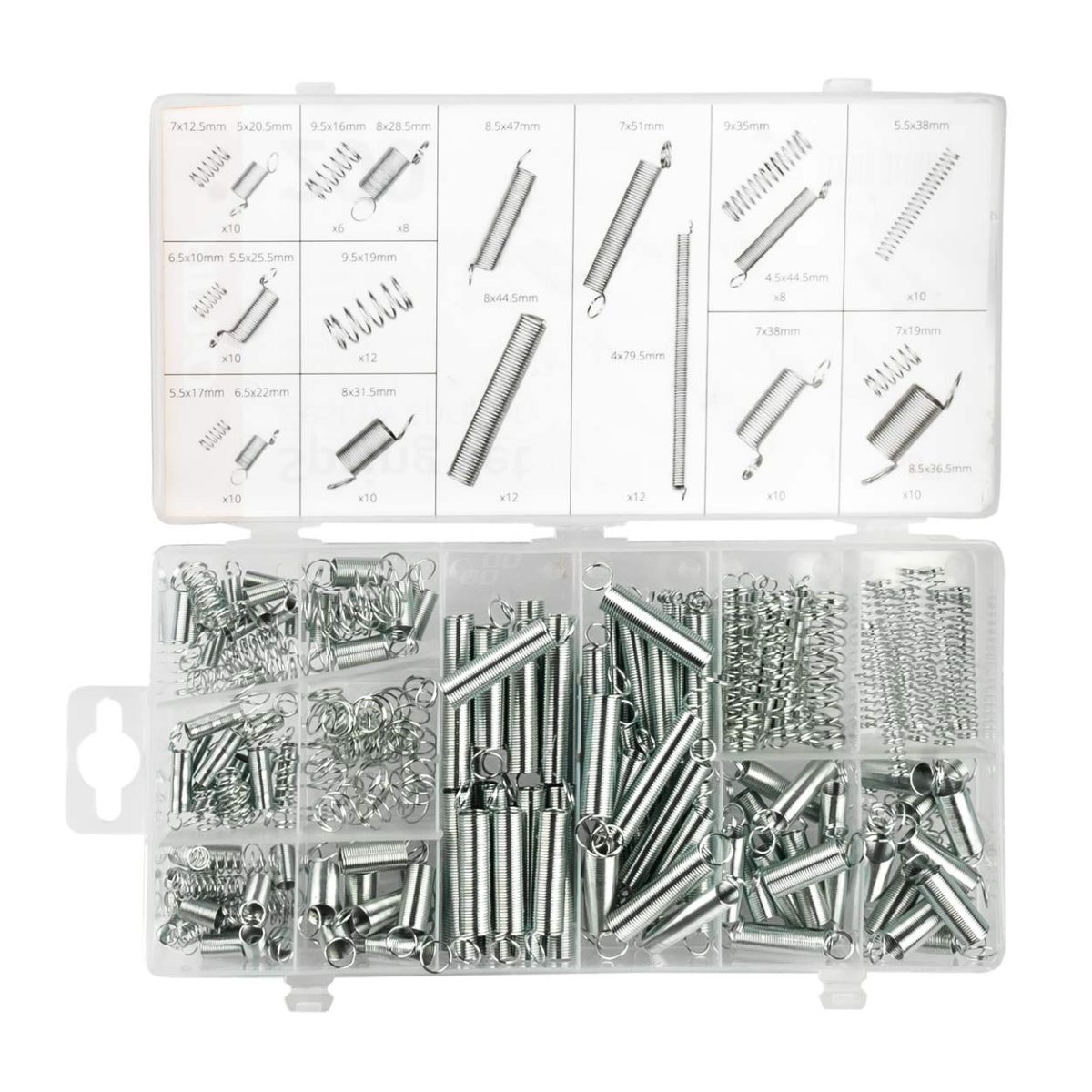 Set 200 Arcuri De Compresie Si Extensie De Diferite Dimensiuni Pentru Reparatii