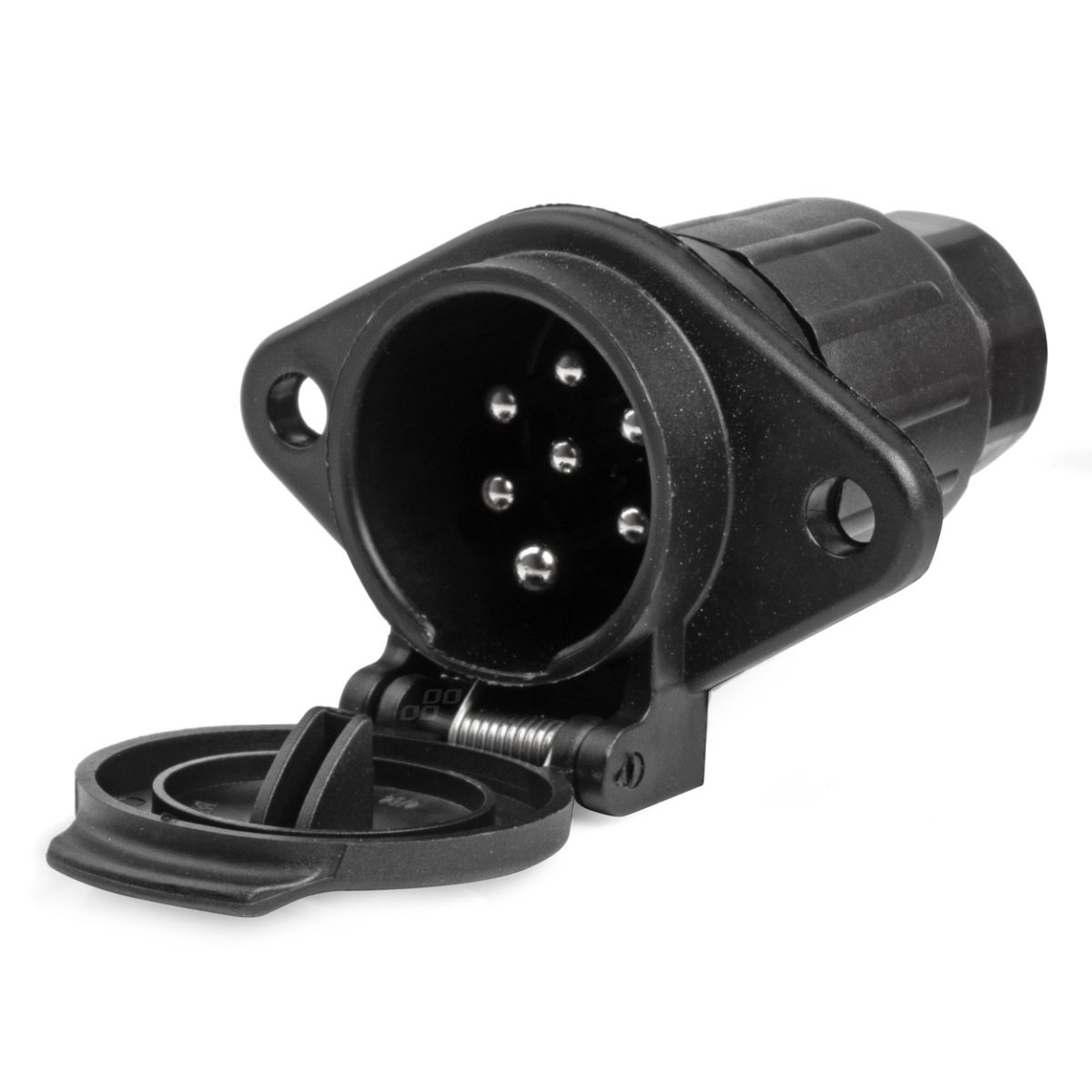 Priza Remorca Cu 7 Pin, Tip N, Tensiune 24V, Destinatie Tir, Camion