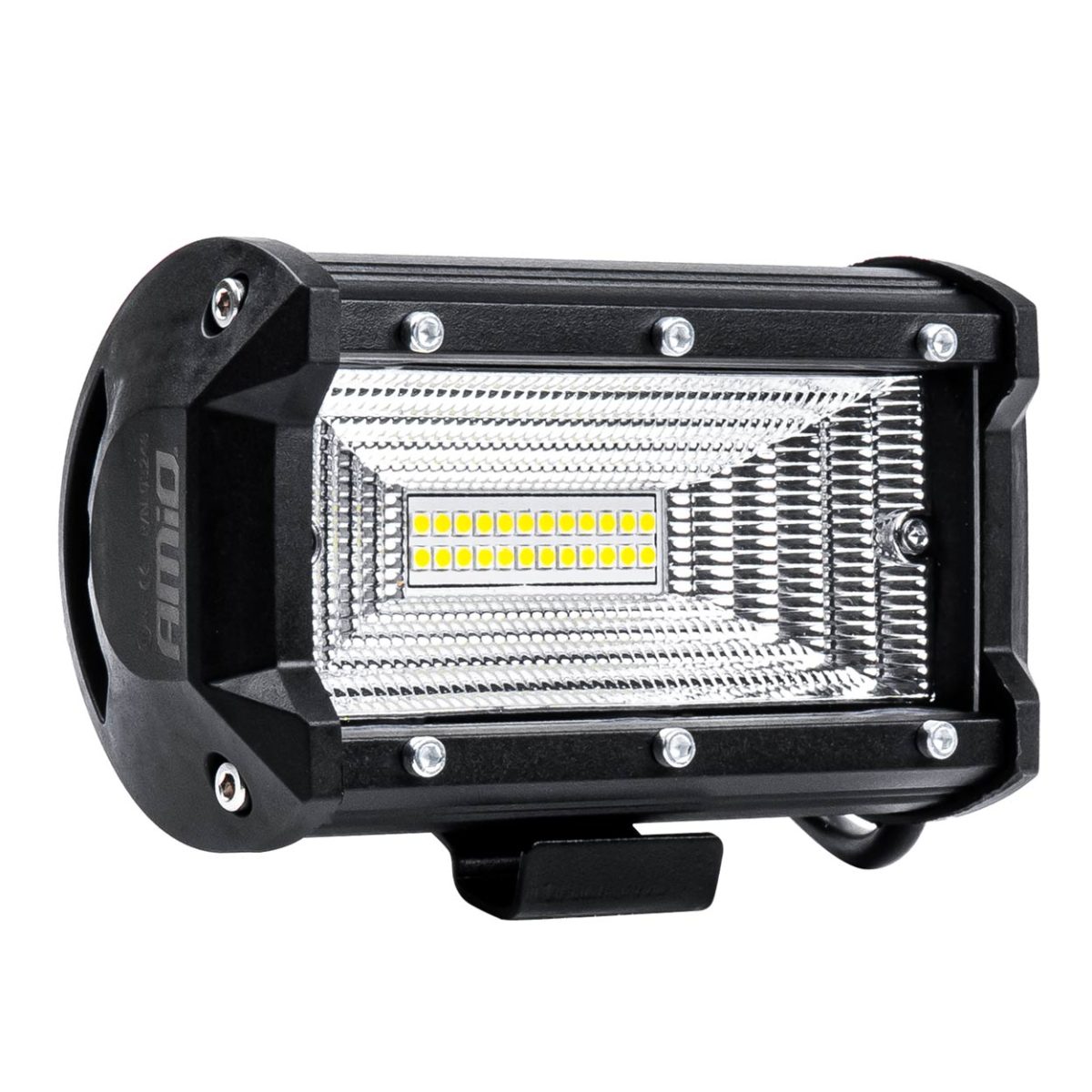 Proiector Led Pentru Off-Road, Atv, Ssv, Putere 72W, Culoare 6500K, Tensiune 9-36V, Dimensiuni 135 X 75 X 55 Mm - Imagine 1