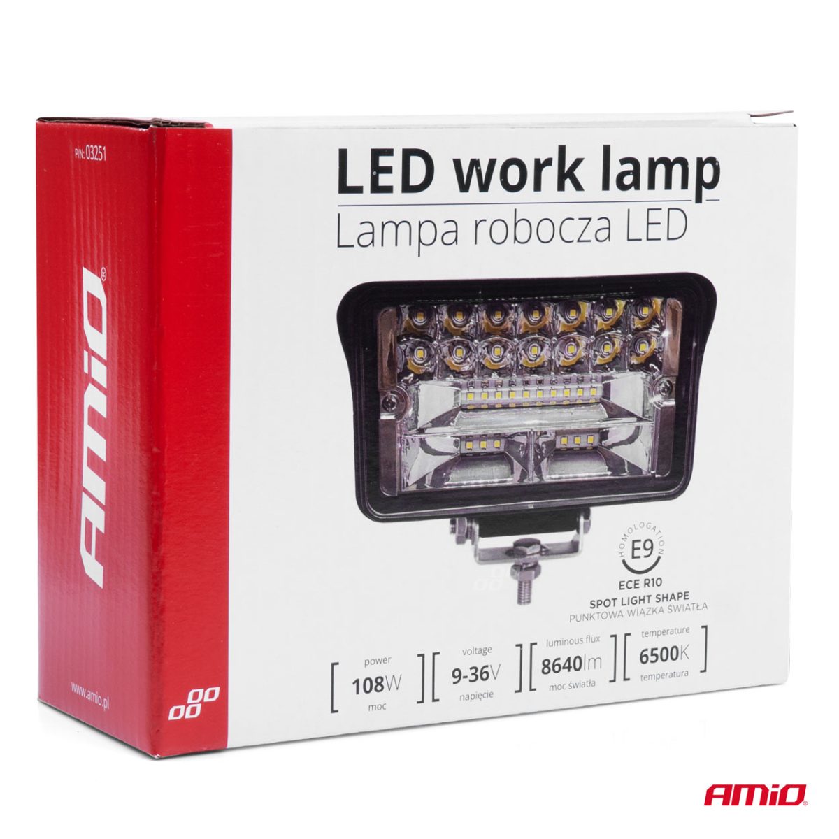 Proiector Led Pentru Off-Road,150 X 95 X 60 Mm