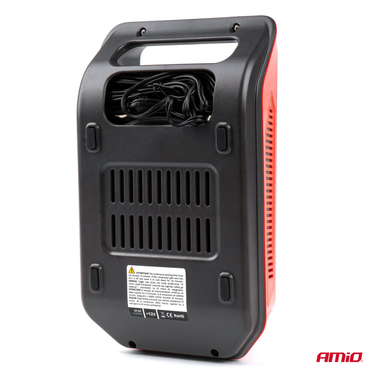 Compresor Auto Digital Cu Display Lcd Si Lampa Led Cu Functie De Iluminare Si Pulsare, Alimentare 12V, Avx-Am03268