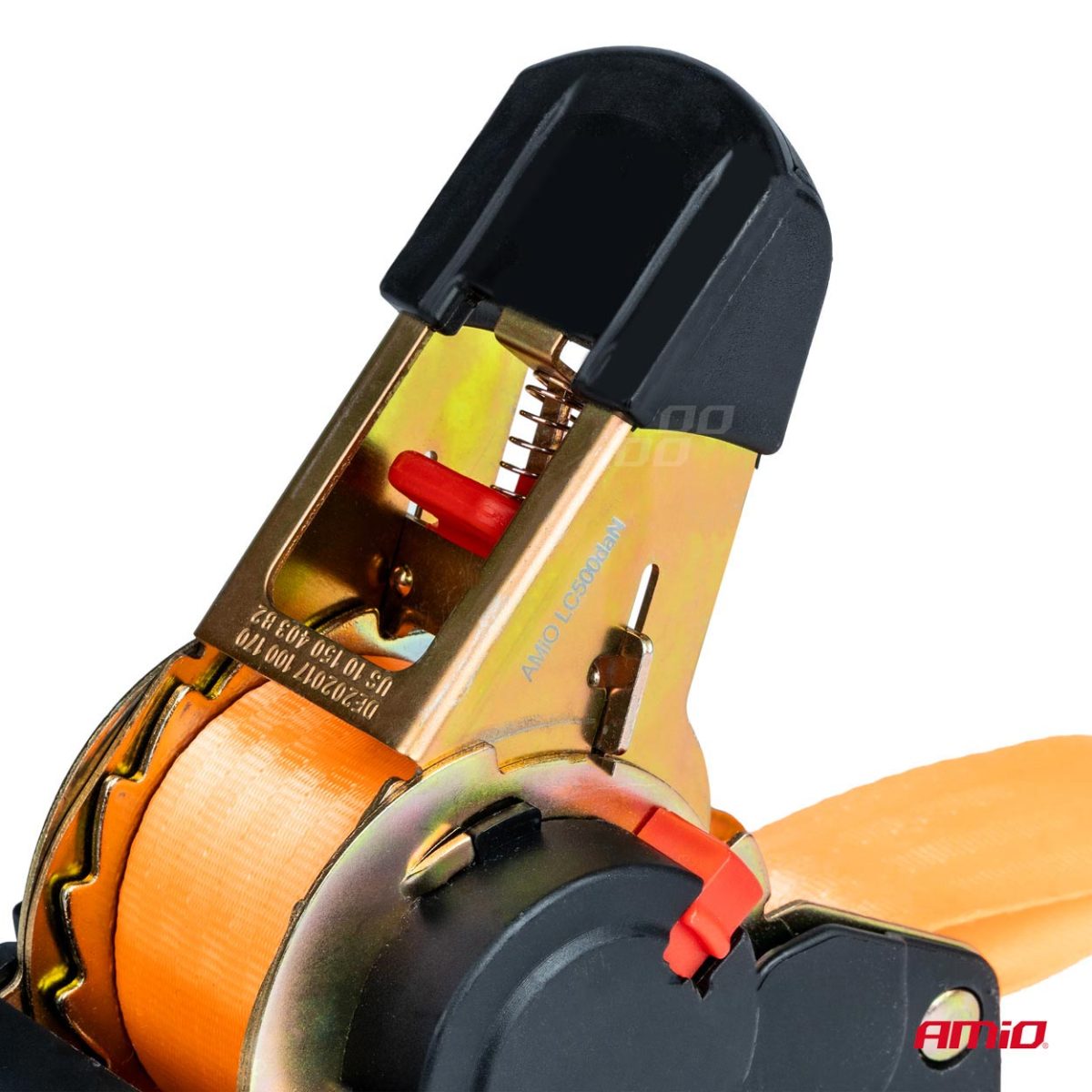 Chinga De Asigurare Marfa Cu Retractare Automata, 1000Kg, Dimensiune 38Mm X 4M, Model S-Type, Avx-Am03320
