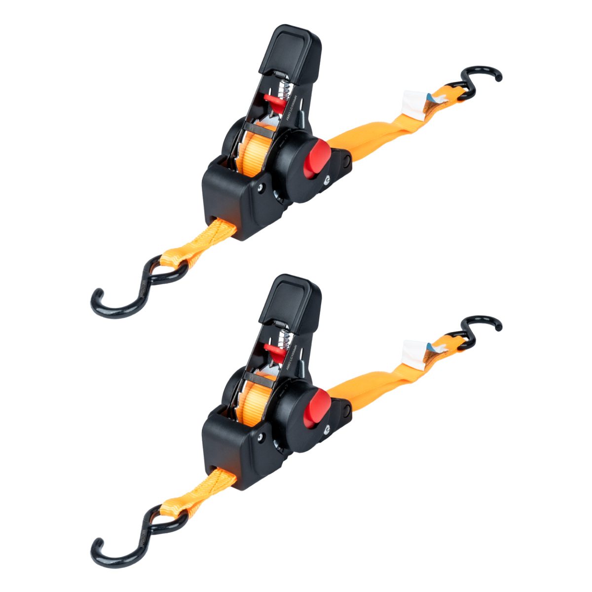 Set 2 X Chingi De Asigurare Marfa Cu Retractare Automata, 200Kg, Dimensiune 18Mm X 2M, Model S-Type, Avx-Am03323