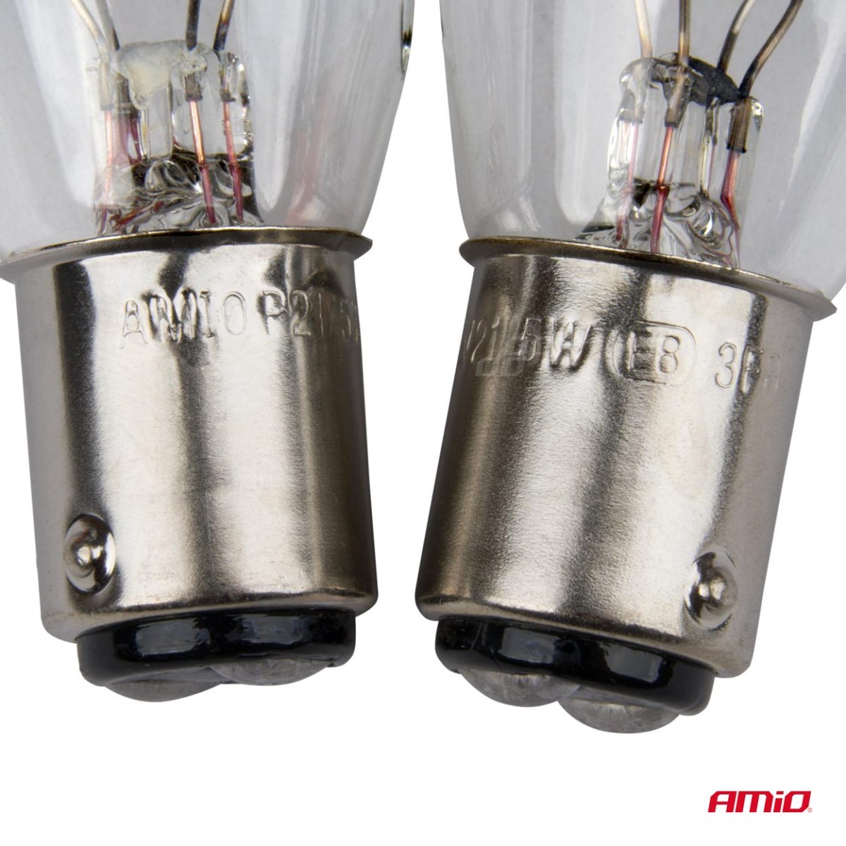 Set 2 Becuri Cu Halogen, Soclu P21, 5W, Bay15D, Alimentare 12V