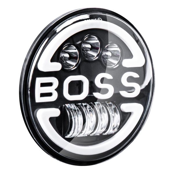 Lampa Suplimentara LED pentru Vehicule Off-Road, ATV, SSV, cu inscriptie "BOSS"