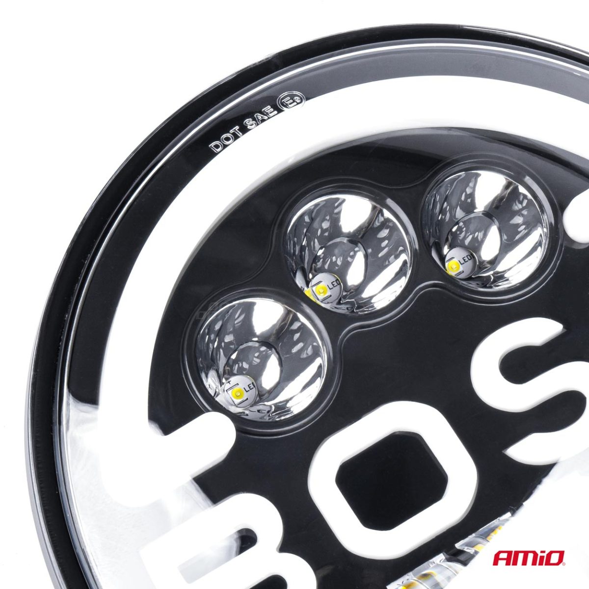 Lampa Suplimentara Led Pentru Vehicule Off-Road, Atv, Ssv, Cu Inscriptie &Quot;Boss&Quot;
