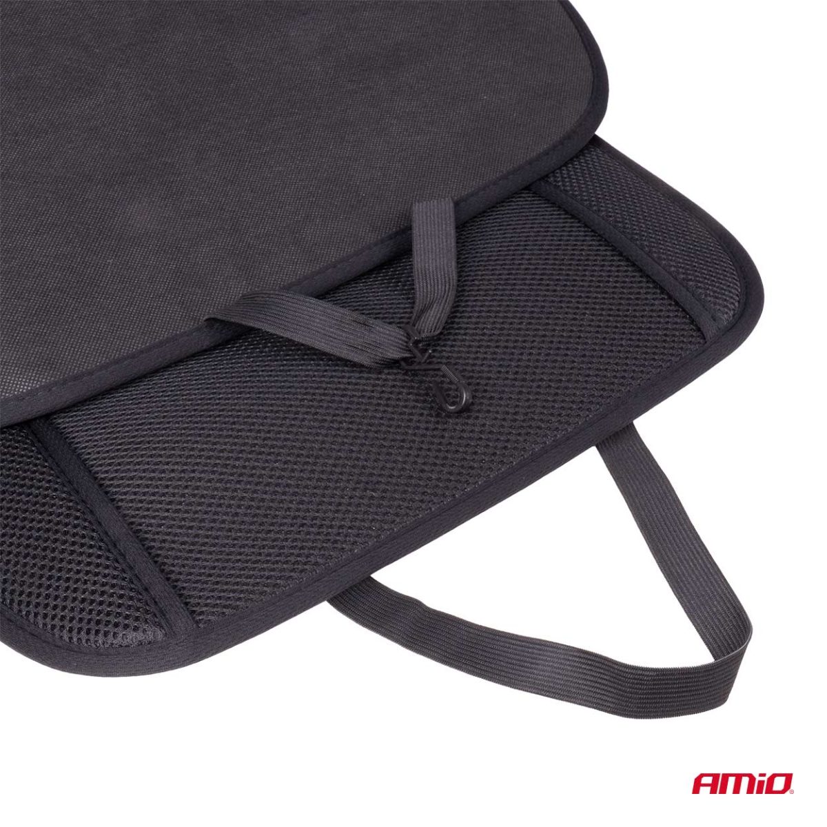 Husa Scaun Auto Cu Bile De Masaj Si Suport Lombar, Dimensiuni 110 X 46 Cm, Culoare Neagra