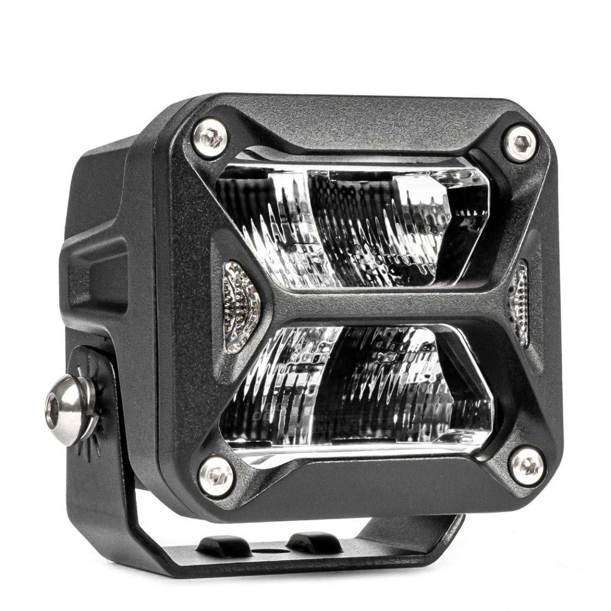 Proiector Led &Amp;Quot;Pro Series&Amp;Quot; Cu Doua Functii Pentru Off-Road, Atv, Ssv, Putere 18W, 1800Lm, Culoare 6000K, Tensiune 10-30V, Dimensiuni 82 X 78 X 76 Mm