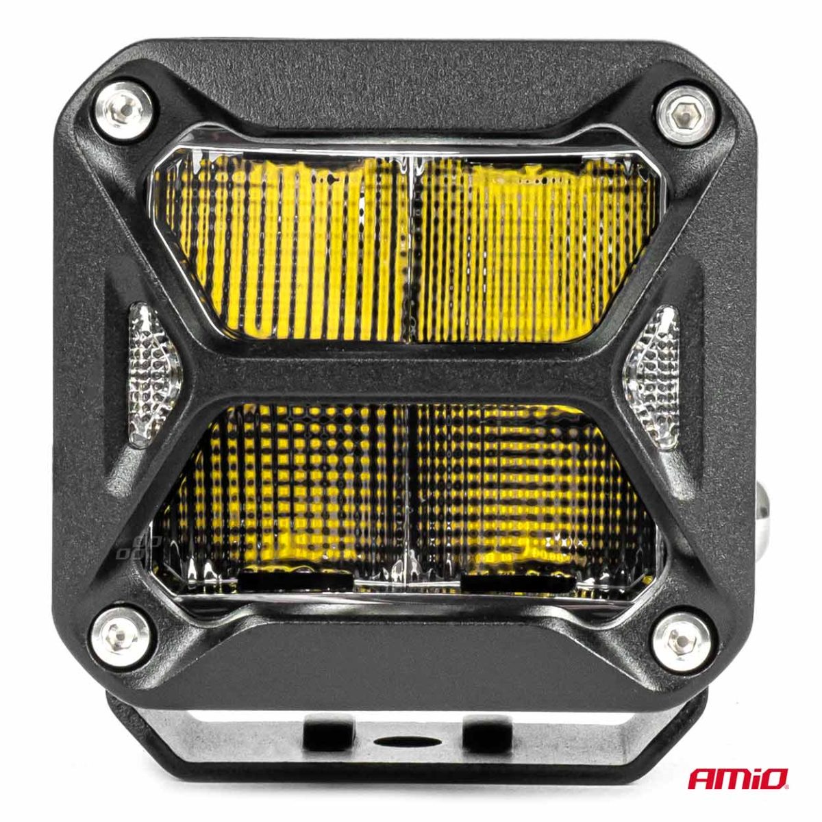 Proiector Led &Quot;Pro Series&Quot; Cu Doua Functii Pentru Off-Road, Atv, Ssv, Putere 18W, 1800Lm, Culoare 6000K, Tensiune 10-30V, Dimensiuni 82 X 78 X 76 Mm
