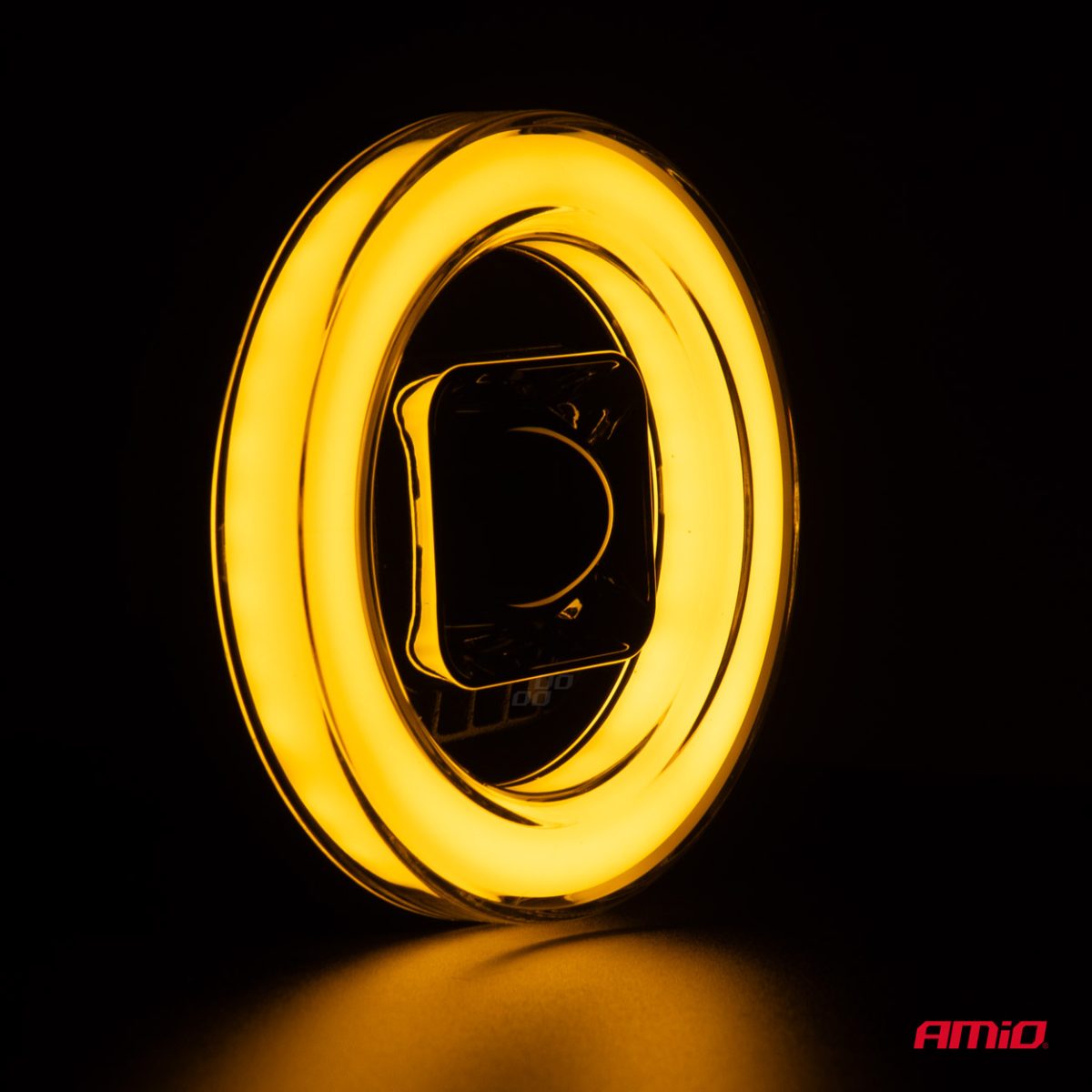 Proiector Led Cu Angel Eye Model Awl58, Pozitie, Semnalizare, Faza Lunga/Scurta, Pentru Off-Road, Atv, Ssv, Putere 45W, 8000Lm, Tensiune 9-36V, Dimensiuni 114,5 X 114,5 X 52 Mm