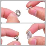 Set 12 clipsuri pentru reparatii tapiterie plafon auto, culoare Gri - imagine 4