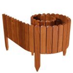 Gard de gradina decorativ din lemn