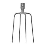 Furca cu 4 dinti folosita la diferite lucrari agricole.