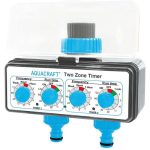 Distribuitor apa cu timer 2 zone 3/4" 2xAA