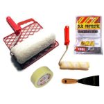 Set 8 accesorii pentru zugravit - rola