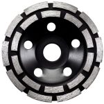 Disc diamantat dublu segmentat