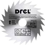 Disc circular 125 mm 24T