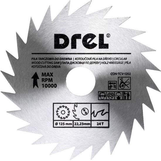 Disc circular 125 mm 24T Disc circular 125 mm 24T