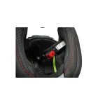 Casca motocross integrala, negru mat cu viziera transparenta si ochelari de soare marimea XL, model LION - imagine 7