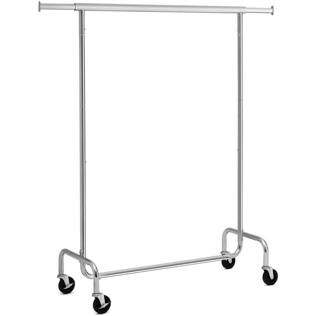 Suport mobil pentru haine, Songmics, reglabil, 110x55x160