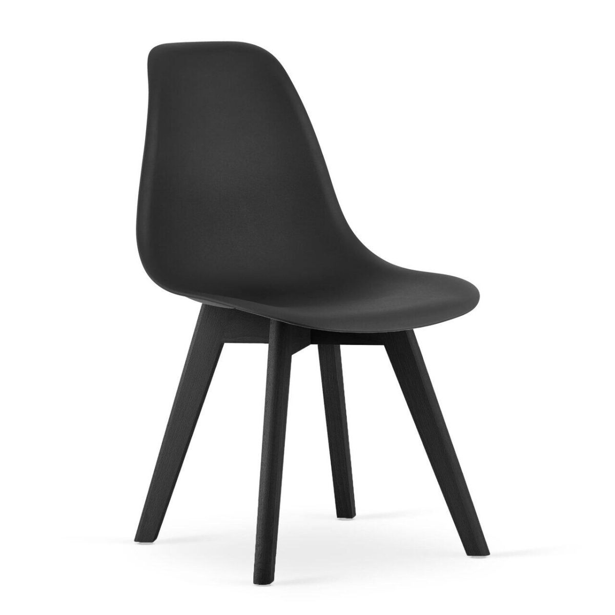 Set 4 Scaune Bucatarie/Living, Artool, Kito, Pp, Lemn, Negru, 46X54.5X80 Cm