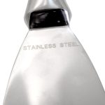 Spaclu inox monobloc, maner metalic, 150 mm, Olejnik