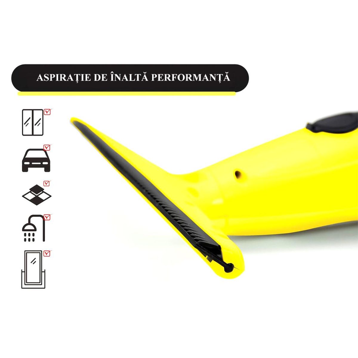 Aspirator De Geamuri, Electric, Stergator/Curatator Fara Fir