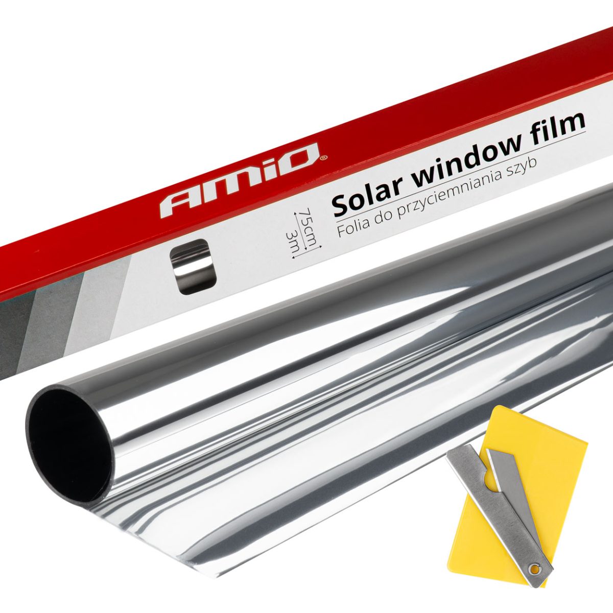 Folie Tip Oglinda Pentru Geamuri Silver 0.5X3M(15%)