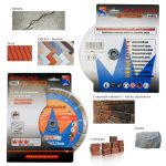 Disc diamantat segmentat, beton, taiere uscata, 180 mm/22.23 mm, Richmann