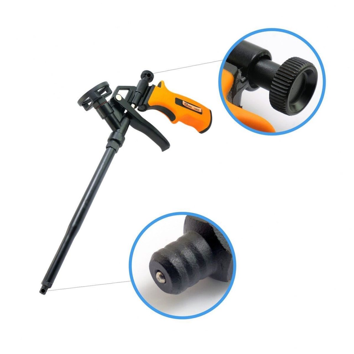 Pistol Aplicat Spuma, Teflonat, 2 Varfuri, 32 Cm, Richmann Exclusive