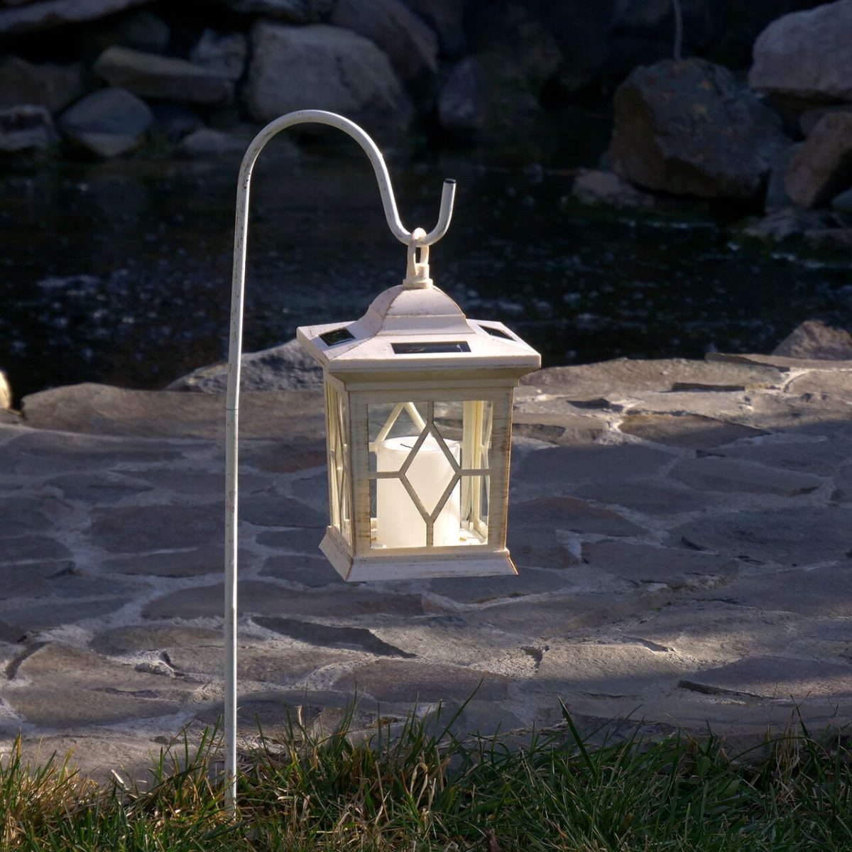 Lampa Solara Pentru Gradina, Felinar, 70 Cm, Subra